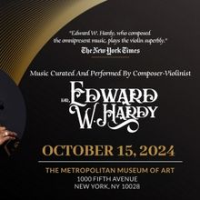 Edward W. Hardy To Perform At MCCA's 2024 Gala At The Met