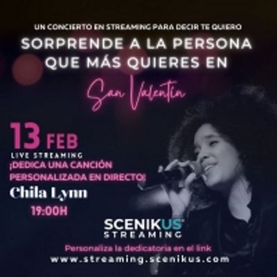 Chila Lynn presenta un concierto de San Valent&iacute;n con canciones dedicadas