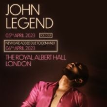 John Legend Announces Second Royal Albert Hall Show Due to Popular Demand