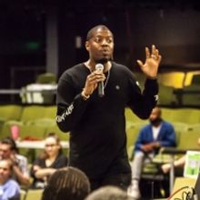 Dayron Miles of AS YOU LIKE IT at Dallas Theater Center