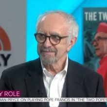 VIDEO: Watch Jonathan Pryce Talk About THE TWO POPES on TODAY SHOW