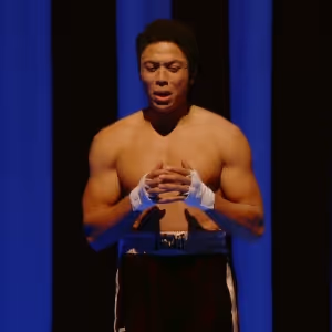 Video: Justin Austin Sings 'What Makes a Man a Man' From CHAMPION at Lyric Opera of…