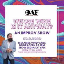 Ed Reggi and Paper Slip Theatre Present WHOSE WINE IS IT ANYWAY? at Meramec Vineyards