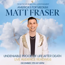 Matt Fraser to Perform at the Barbara B. Mann Performing Arts Hall