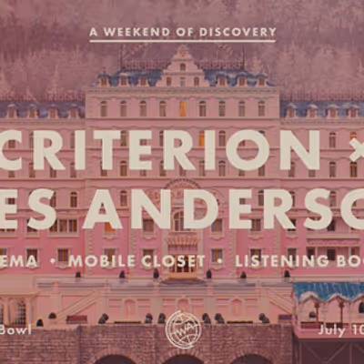 Criterion Sets Wes Anderson-Themed 'Weekend of Discovery' This July