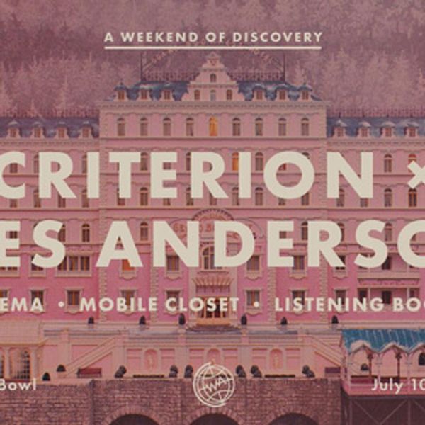 Criterion Sets Wes Anderson-Themed 'Weekend of Discovery' This July Photo