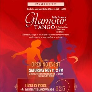 Pianist Polly Ferman and GlamourTango to Open Latin American Cultural Week with…