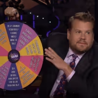 VIDEO: James Corden Spins a Wheel of Things He Might Want to See on THE LATE LATE… Video