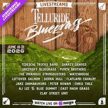 Telluride Bluegrass Partners with Nugs to Livestream 2026 Festival