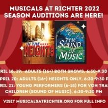 Danbury's Musicals At Richter Announces Auditions For IN THE HEIGHTS and THE SOUND OF