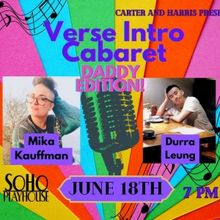 Verse Intro Cabaret to Celebrate Pride With New Works By Mika Kauffman and Durra Leun