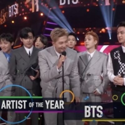 BTS Makes History as the First Asian Act to Win Artist of the Year at the American Music Awards