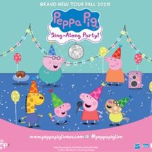 PEPPA PIG'S SING-ALONG PARTY! Comes to Miller Auditorium in November