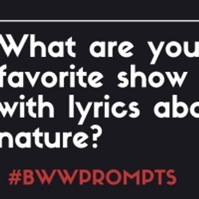 BWW Prompts: What Is Your Favorite Nature-Themed Showtune?