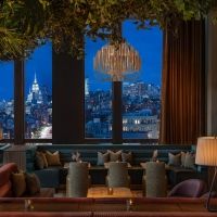 The Highlight Room at The Lower East Side Moxy Hotel for Rooftop Cocktails and…