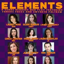 World Premiere Production of Spencer Senzon's ELEMENTS Comes to the Nu Box Theater