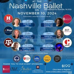 Global Talent Education Network to Present College and Professional Dance Fair at…