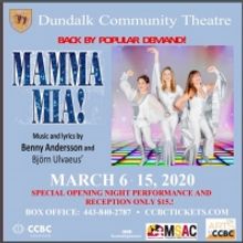 MAMMA MIA Returns to Dundalk Community Theatre March 6