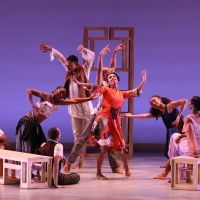 Dallas  Black Dance Theatre Dancers Transfer Stage to Dallas Outdoor Locations
