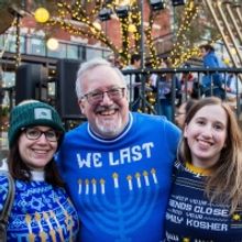 The JCCSF Celebrates The Holidays With Its Annual Glowing Hanukkah Party And More