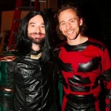 Photo Flash: BETRAYAL's Tom Hiddleston and Charlie Cox Swap Marvel Characters for Hal