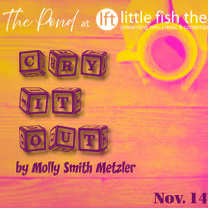 Little Fish Theatre to Present Molly Smith Metzler's CRY IT OUT