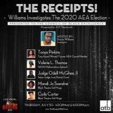 New Episode of THE RECEIPTS W/ DAVON WILLIAMS to Feature Tonya Pinkins and More