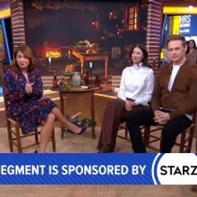 VIDEO: Caitriona Balfe and Sam Heughan Give a Sneak Peek of OUTLANDER on GOOD MORNING AMERICA
