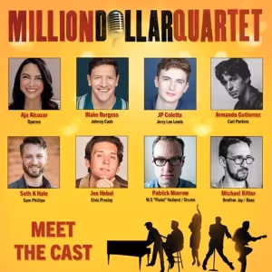 Cast Set for MILLION DOLLAR QUARTET At Milwaukee Rep