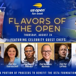 US Open's Food Event “FLAVORS OF THE OPEN' Returns with Celebrity Chefs on 8/24