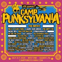 Camp Punksylvania Music & Camping Festival Announces More Bands