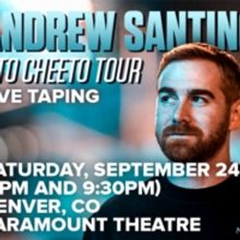 Andrew Santino Comes to Paramount Theatre in September For Special Live Taping Shows