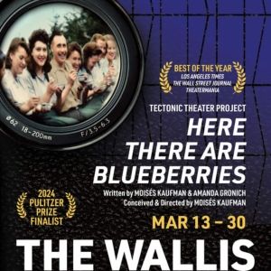 Interview: Scott Barrow of HERE THERE ARE BLUEBERRIES at The Wallis