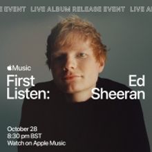 Ed Sheeran to Celebrate the Release of '=' Album With Special Apple Music Live-Stream