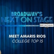 Meet the Next on Stage Top 15 Contestants - Amaris Rios