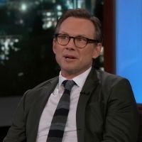 VIDEO: Christian Slater Talks About His New Baby on JIMMY KIMMEL LIVE!