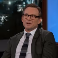 VIDEO: Christian Slater Talks About His New Baby on JIMMY KIMMEL LIVE! Video
