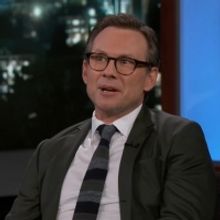 VIDEO: Christian Slater Talks About His New Baby on JIMMY KIMMEL LIVE!