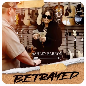 Ashley Barron Releases Single "Betrayed" Ahead of Her Album Release 'Checkmate'
