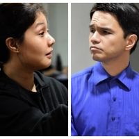 Photos: Randy Villarama, Jill Pena Rehearse DANCING LESSONS; Show Opens Tom., Aug…