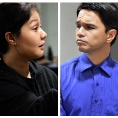 Photos: Randy Villarama, Jill Pena Rehearse DANCING LESSONS; Show Opens Tom., Aug. 16!
