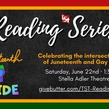 Celebrate Juneteenth and Pride with Towne Street Theatre's June Reading Series