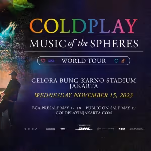 Previews: Coldplay Will Bring Their Live Music Show to Jakarta for the First Time…