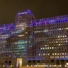 Art on the MART Shows Projection Inspired By The Joffrey Ballet's THE NUTCRACKER