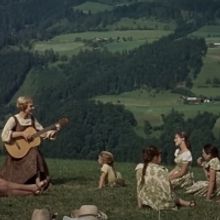 PHOTO: THE SOUND OF MUSIC Child Actors Wear Masks Inspired By the Film's Costumes