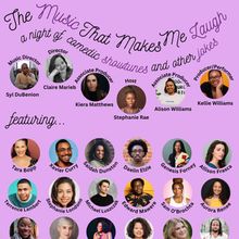 THE MUSIC THAT MAKES ME LAUGH At Caveat Announces Full Cast