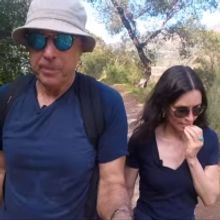 VIDEO: Watch Courtney Cox on HIKING WITH KEVIN