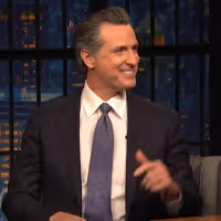 VIDEO: Governor Gavin Newsom Talks About Suing the President on LATE NIGHT WITH SETH… Video