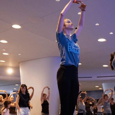 New York City Ballet Leads Ballet-Inspired Movement Workshop for Lincoln Center