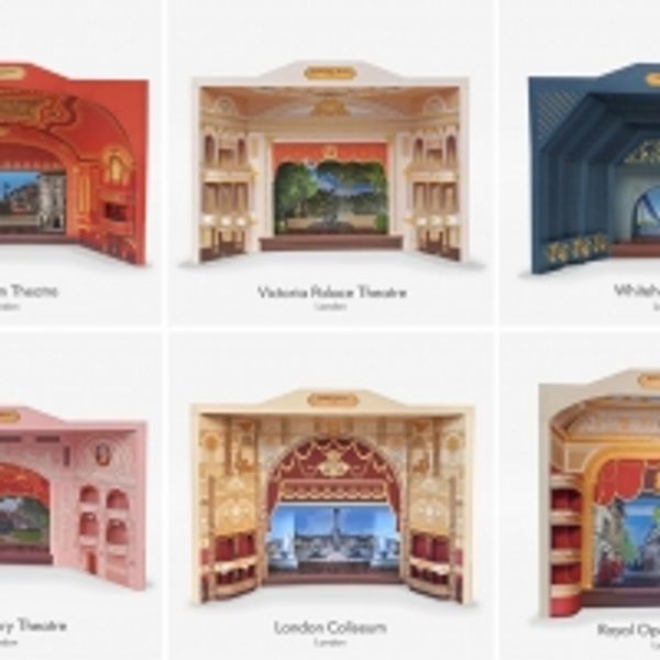Largest Collection Of Theatre Model Kits Ever Created For Existing Theatres Supports  Photo